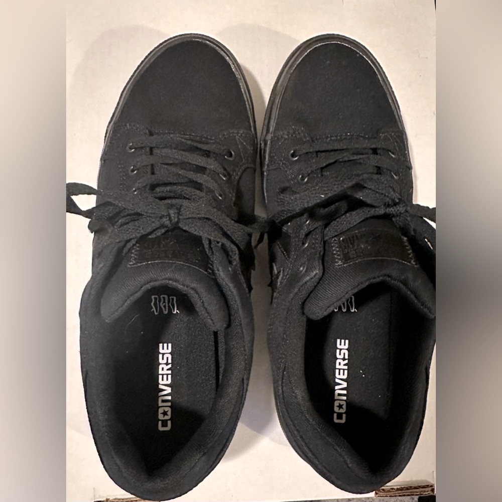 NWOT Converse All-Star Sneakers, Black, Size 11.5 Men’s